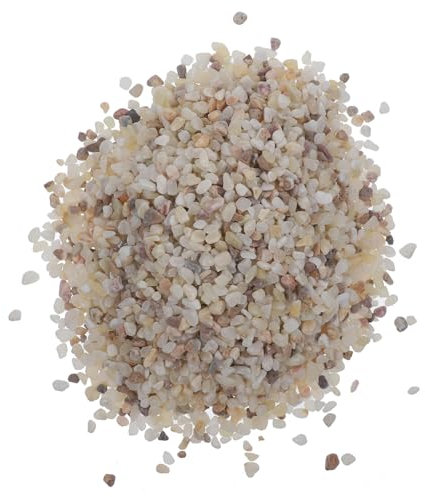 TOPBATHY 1 Kg Natürlicher Aquarienkies Sicheres Aquariumsubstrat Dekorative Steine ​​für Süßwasseraquarien
