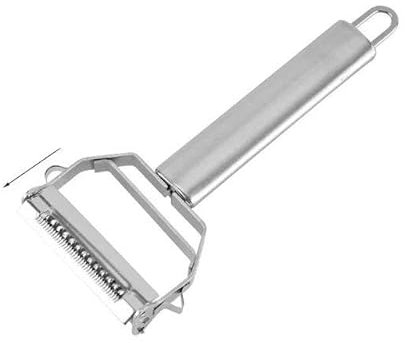 Pelador Manual 4 en 1 de frutas y verduras, rallador multifunción, pelador, rebanadas, melón, patata, zanahoria, pepino, herramienta de cocina para el hogar-4 en 1