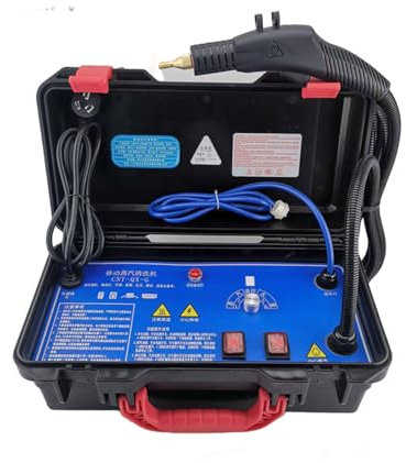 YHJLZNA Pulitore A Vapore Portatile, Pulitore A Vapore Portatile 1700W/3000W, Pulizia Ad Alta Pressione Portatile per Pavimenti, Tappeti, Cucina, Bagno, Seggiolini Auto(Size:220V/3000W)