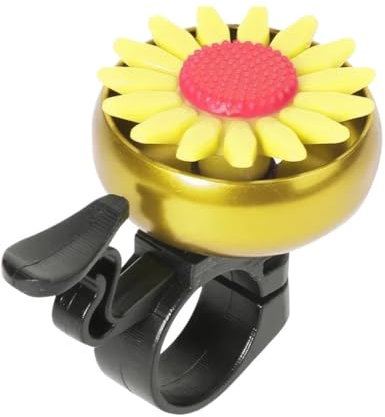 Campanello Bici 2 pezzi multicolore for bambini campanello for bicicletta margherita fiore corna bici for bambini anello for ciclismo allarme for manubri da ciclismo di sicurezza accessori bici Campan