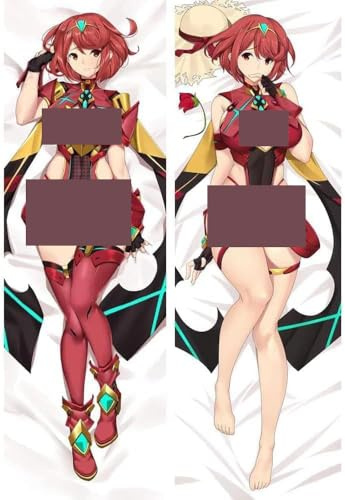 JNLIFT Anime Kissenbezug für Genshin Impact,Anime Pillowcase Hochwertiges Full-Body Umarmungskissen Bezug,Body Kissenbezug Seitenschläferkissen Bezug,2wt(2waytricot)-150x50cm