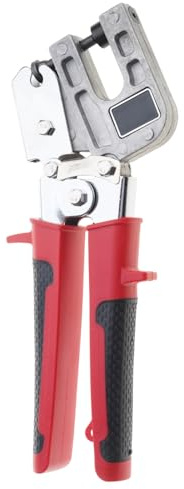 Alicates de crimpadora de pernos de metal, herramienta de perforación para paneles de yeso eficientes y marco de acero ligero, alicates de diseño ergonómico