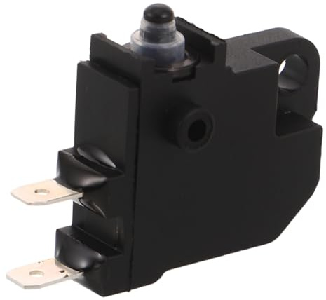 BESTYASH Interrupteur de Commande de Moto Étanche à Bouton-poussoir pour Pompe de Frein, Connecteur de Feu Stop Compatible Multi-modèles, Interrupteur Disque de Frein pour Sécurité Moto