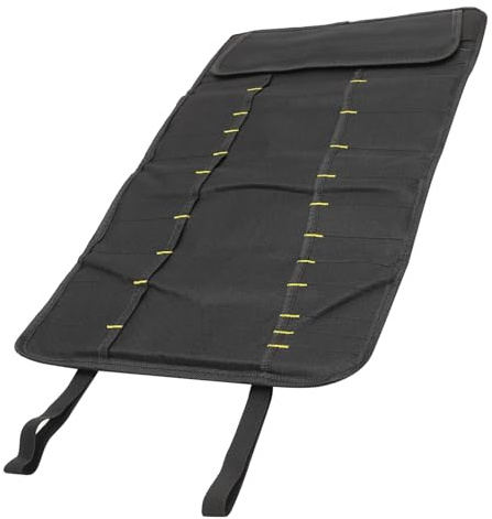 CHILDWEET Borsa Portacoltelli da Chef Oxford, Custodia Portatile Manico, Rotolo per Coltelli Multifunzione Tasche di Varie Dimensioni, per Viaggio e Barbecue