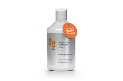 Magnesio Bisglicinato Líquido | Energía y Descanso | Con Vitaminas B6, B12 y C | 500 ml | 33 dosis – Avitz