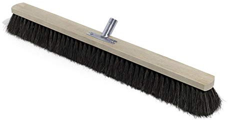 Saalbesen Arenga mit Metallstielhalter 100 cm Saalfeger Saalkehrer Besen Feger Kehrer Zimmerbesen Zimmerkehrer Zimmerfeger