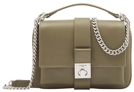 LIEBESKIND Berlin DIA Crossbody Umhängetasche, Small (HxBxT 16cm x 21cm x 3cm), oakmoss