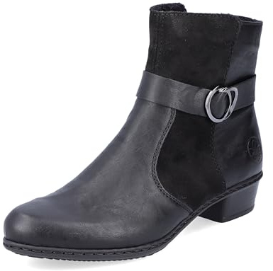 Rieker Y0777, Stivali alla Moda Donna, Nero, 39 EU
