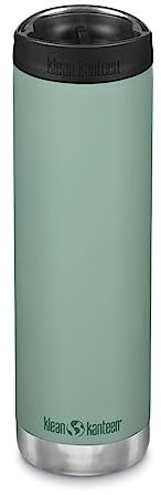 Klean Kanteen Tkwide Thermal mit Café Cap aus Edelstahl in der Farbe Beryl Green, 592ml, 1010108