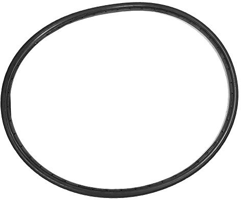 RiToEasysports Fahrrad Vollgummireifen, 4 Farben Mode Fahrrad Radfahren Tubless Reiten Vollgummireifen für 700 * 23C Rennrad Fixed Gear (Schwarz)