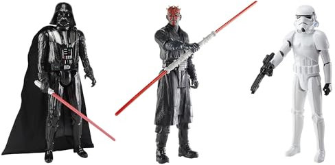 Star Wars Clash of the Dark Side, 30-cm Action Figure Set, 3-Pack