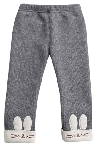 Legging Doublé Polaire Enfant Fille Chaud Hiver Coton Mignon 0-4 Ans Pantalon Bebe Fille Taille Elastique Velours Fluide Confortable Thermique Chic Pas Cher Casual Sport Jogging Pantalons