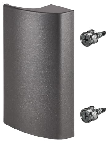 SOTECH Balkontürgriff SEJA II Aluminium anthrazit 85 x 40 x 20 mm | Türgriff Terrassentürgriff