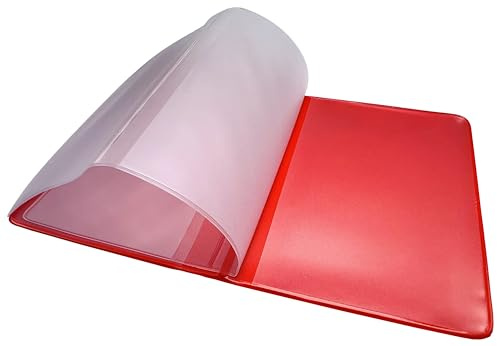 orgaexpert KFZ Schein Schutzhülle 5 Fächer Made in Germany Etui Mappe viele Farben Ausweisetui Kartenhülle Fahrzeugschein Hülle (Rot)