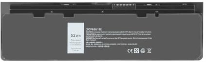 Shentec VFV59 WD52H GVD76 Battery for Dell Latitude 12 7000 E7240 E7250 Ultrabook Notebook F3G33 HJ8KP W57CV 9C26T J31N7 NCVF0 451-BBFX 451-BBFT