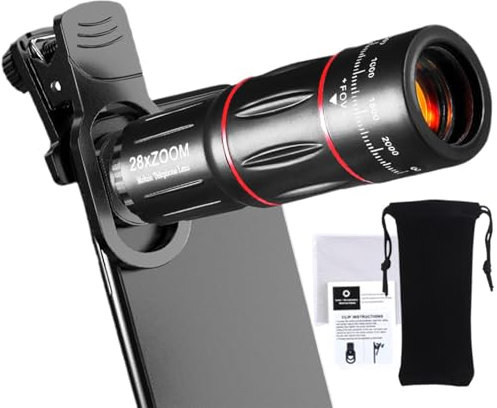 Objektiv für Telefonkamera, Zoomobjektiv für Weitwinkel-Fotografie, Kameraobjektiv für Smartphones, multifunktional, Kamera-Zubehör