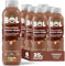 BOL Chocolate Power Shake — Ready-to-drink Nutritionally Complete Meal (302kcal) | 26g High Protein Shake Bottle | Low Sugar, Plant-based, Low Calorie Meal Replacement Shakes (410ml x 6 bottles)