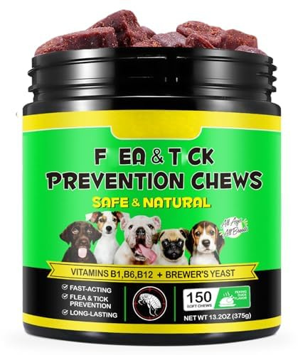 Daily Care Soft Chews for Dogs - 150 Natural Chicken Flavor Chews, Oral Supplement for Skin & Coat Wellness - Puppy & Adult Dog Support