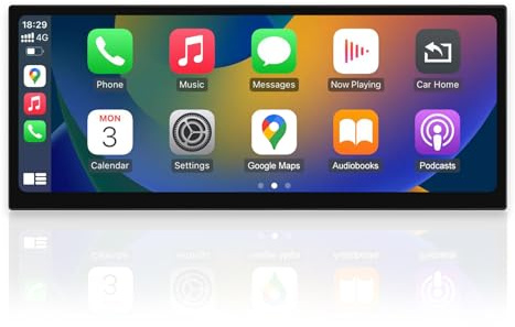 Road Top Autoradio CarPlay 12,3 per Audi Q3 2013-2018 | con 3GMMI & RMC, Schermo Touchscreen ultrasottile Linux HD IPS, CarPlay senza fili, Android Auto, MirrorLink