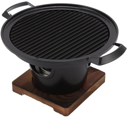 Small Tabletop Grill Mini BBQ Prevent Sticking Family Barbecue Stove Portable Smokeless Charcoal