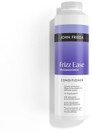 John Frieda Frizz Ease Traumlocken Conditioner – Inhalt: 500 ml – Haartyp: gewelltes & gelocktes Haar – Geeignet für farbbehandeltes Haar
