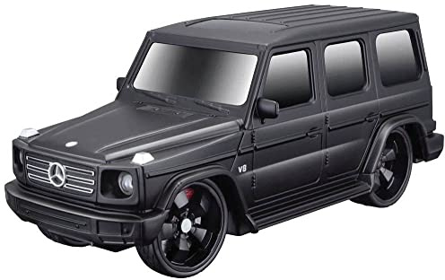 Maisto Tech R/C Mercedes G-klass: Fjärrstyrd bil i skala 1:24, 2,4 GHz, med pistolhandtagsstyrning, från 5 år, 20 cm, svart (581526)