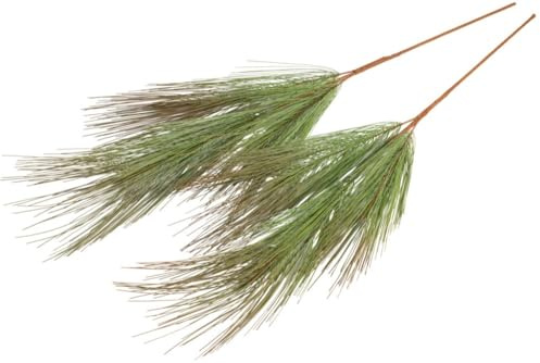 Botanic-Haus künstlicher Seidenkiefernzweig/Kieferzweig Höhe ca. 80 cm, Farbe: grün-braun (2 Stück)