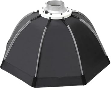 Compatibile con luci video LED con montaggio Bowens - Softbox ottagonale pieghevole K2 da 55-120 cm(120cm Softbox)