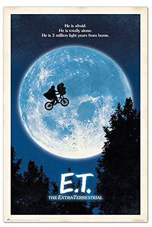 Grupo Erik E.T. The Extra-Terrestrial Poster - 36 x 24 inches / 91.5 x 61 cm - Shipped Rolled Up - Cool Posters - Art Poster - Posters & Prints - Wall Posters