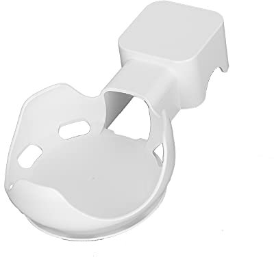 Annadue Support Mural de Sortie pour Echo Dot 3ème Génération, Support de Haut-Parleur Smart Home pour Amazon Echo Dot 3ème Génération, sans Fils Encombrants et Gain de Place(Blanche)