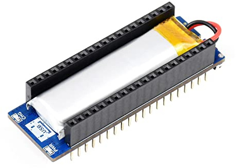 5V I2C Uninterruptible Power Supply UPS Module Extension Breakout Shield HAT Starter Kit for RasPi RPI Raspberry Pi PICO 2 W H WH RP2040 Development Expansion Board Projects Accessories