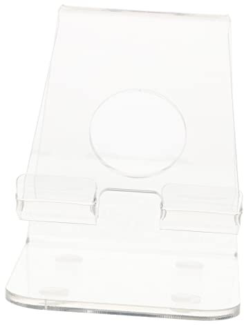 Levemolo Acryl Smartphone Halterung Stabiler Handy Ständer Für Schaufenster Tisch Supermarkt Elegantes Design Praktische Neigung Mobiles Display