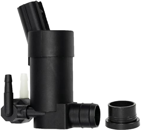 XUKEY Waschwasserpumpe für Ford Focus Mk3 Volvo, 1355124 Elektrische Wasserpumpe, Wischwasser Auto Pumpe, Scheibenwaschpumpe für Scheibenreinigungsanlage 12V Scheibenreinigung
