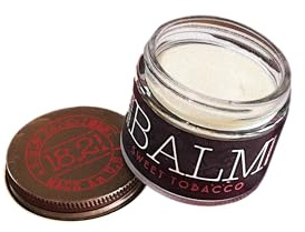 18.21 Man Made Beard Balm for Men, Sweet Tobacco, 2 fl. oz - Premium Grooming Cream with Low Shine for Conditioning and Shaping Beards, Mustaches - Scented Facial Hair Balms, Long-Lasting Moisture