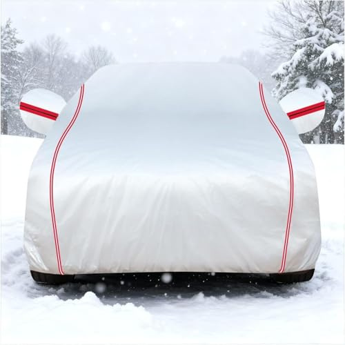 Autoplane Winter für Mercedes SLK R170 230 Kompressor, Autogarage Abdeckung, Auto Abdeckplane Wasserdicht, Winddicht UV-Schutz Atmungsaktiv Regenfest Schneeschutz wy