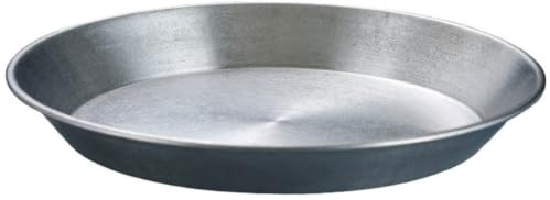 PRETYZOOM Molde para Pizza Redondo de Acero Inoxidable Buena Conductividad Térmica y Calentamiento Uniforme para Hornear en Fiestas Personales y Cocina