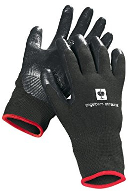 Engelbert Strauss Nitril-Handschuhe Flexible, Farbe:schwarz, Größe:L