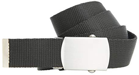 shenky Stoffgürtel | 3cm Breite | 80cm bis 130cm | Stoff Gürtel mit Gürtelschnalle | Herrengürtel | Canvas | Damen | Schnalle | Damengürtel | belt | kombinierbar | Textilgürtel schmal