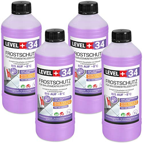 4 L antigel pour colles de ciment de construction, colle de ciment pour carrelage adhésif isolant thermique RM34