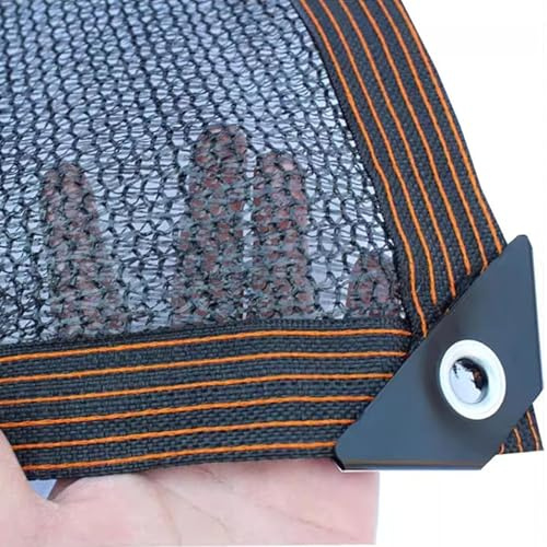 LLPEIJIE026 Garten Schattierungsnetz Schattiernetz,4-poliges Schattennetz,60% -70% UV-Beständiges,mit Ösen,für Garten/Pflanze/Gewächshaus/Scheune/Außen/Hof/Dach,anpassbare Größe (4x5m/13.1x16.4ft)