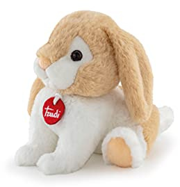 Puppy Lapin Trudi | Peluches Chiots Animaux de la Collection Trudi. Idée Cadeau pour Noël ou Anniversaire | 15x18x17cm S | Puppies Peluche | modèle TUDE9000
