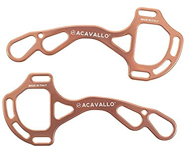 Acavallo AluPro Hackamore - Farbe Rose Gold - one Size - AC799