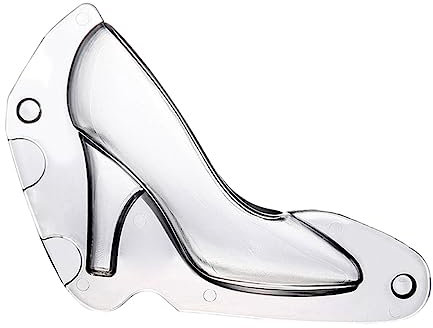 IMIKEYA Hochhackige Schuh Schokoladenform Aus Kunststoff Dekorationsform Für Süßigkeiten Und Kuchen Für Festlichkeiten Und Geburtstage Wiederverwendbar Leicht Zu Reinigen