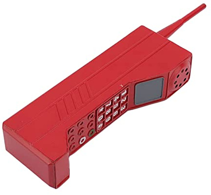 Yardenfun Mobile Phone Retro Iron Desktop Decoration Vintage Style Tabletop Ornament for Home Decor