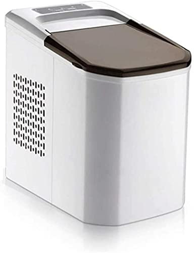 GLETSF Countertop Ice Maker Water Dispenser Kitchen Portable Ice Machine 15Kg/24 H with Basket & Ice Scoop Quick Ice Making