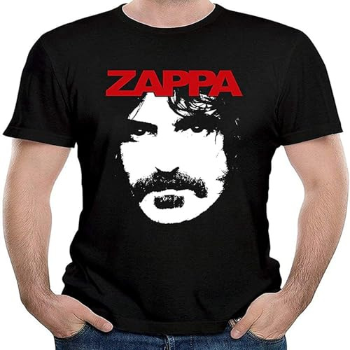 GOUyaer Men's Frank Come And Zappa T Shirt,One Color Size L