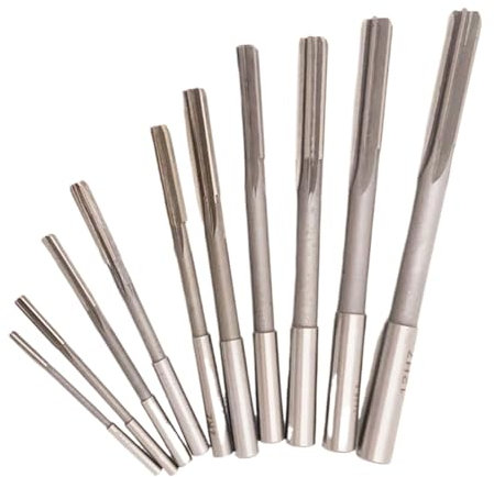 HAJMGUMC 10 teile/satz HSS 4241 gerade schaft maschine reibahle 3/4/5/6/7/8/9/10/11/12mm H7 hohe präzision chucking reibahle