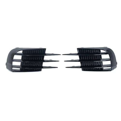 Frontstoßstangengrill Für VW für Golf 6 MK6 R20 2008–2013, 2 Stück ABS-Auto-Frontstoßstange, Nebelscheinwerfer-Kühlergrill-Abdeckung, Nebelscheinwerfer-Abdeckungs