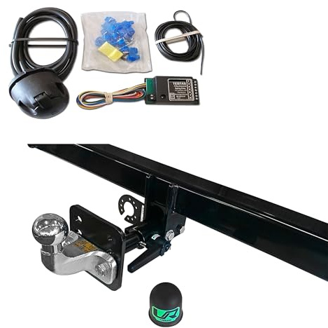 ENGLISH LISTING Detachable Flange Towbar+ 7Pin Universal Wiring For Jeep GLADIATOR 10/19-