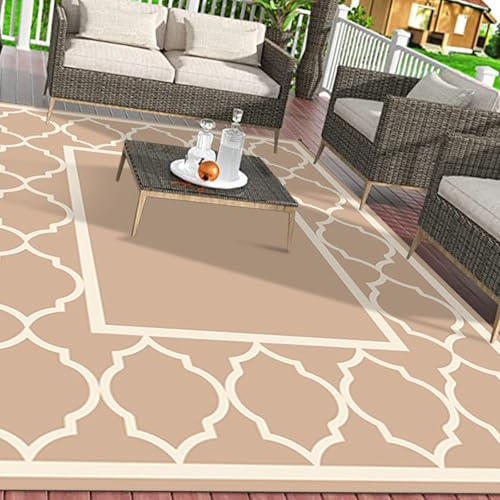 Coperta da picnic lavabile, resistente al sole, per uso esterno in patio, giardino, balcone, piscina, 120 x 160 cm, tappeto da esterno